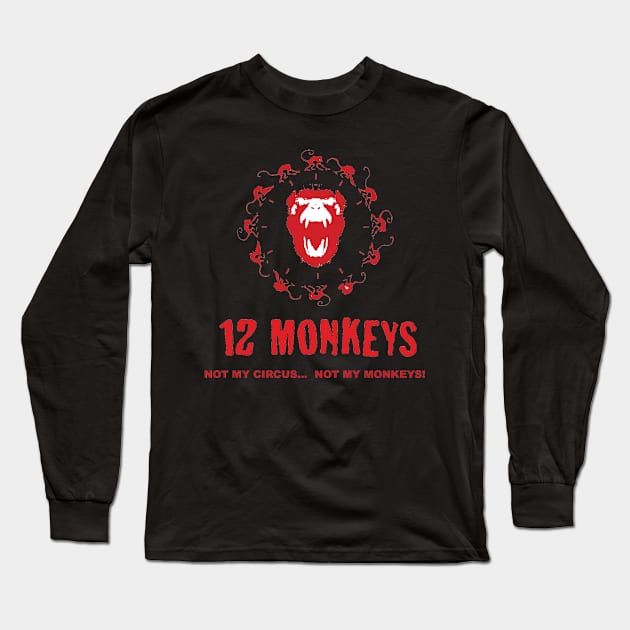 12 Monkeys Long Sleeve T-Shirt by dxkeizur